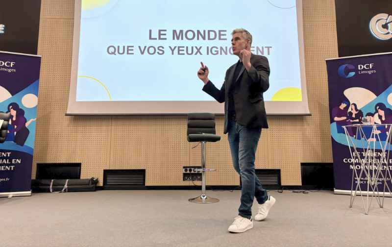 Jean-Sébastien Bajolet en conférence entreprise à Bruxelles